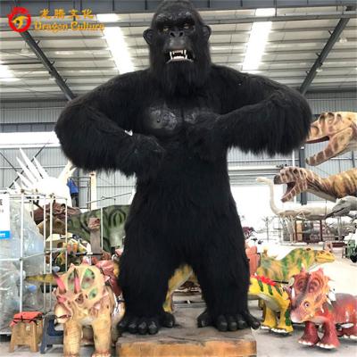 China Outdoor& high quality animal theme park indoor show gorilla pet with artificial fur for sale