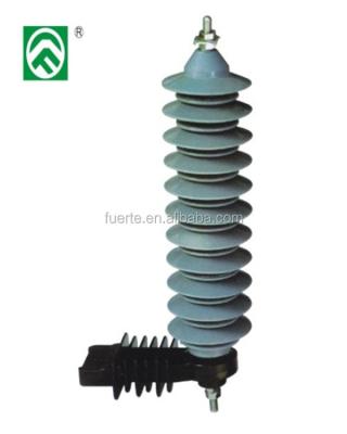 China 33kv - 36KV Polymer Metal Oxide Surge Arrester Without Gaps YH10W-36 YH10W-36 970mm for sale