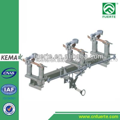 China 11KV-33KV strip isolator / complete switch / air break switch disconnection with load break, handle support F2GW-24 for sale