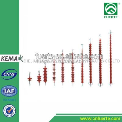 China 33KV High Voltage Pin Insulators Post Insulators Customized Compound Types FXBW-33/70 for sale