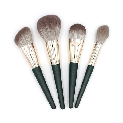 China Angular Blush Factory Wholesale Private Label Eyeshadow Brush Mini Single Flat Concealer Makeup Brush Set for sale