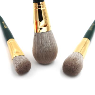 China Angular Blush Makeup Brush Set Premium Synthetic Brush Face Blending Women Basic Than Makeup Cosmetic Brush Set for sale