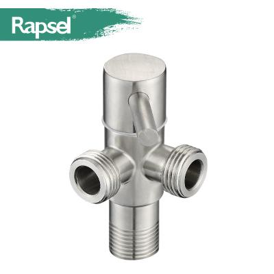 China 2018 New Quanzhou Rapsel SS 304 Electrical Design Taps Three Way Angle Valve for sale