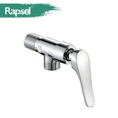 China Without Diverter Rapsel Polish And Chrome Plated Zinc Alloy Brass Handle Angle Valve for sale