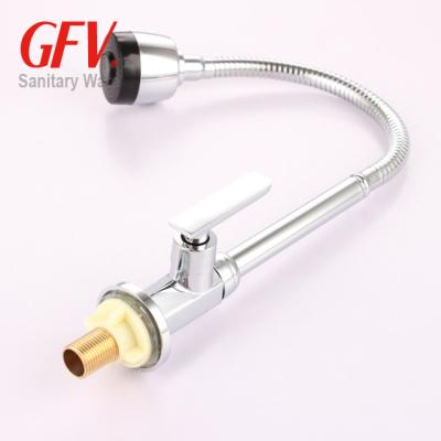 China Faucets Unique Design Kitchen Faucet Sanitary Suitable Simple Cold Durable Water Faucet for sale