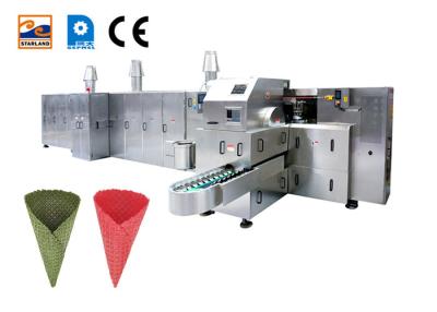 Cina macchina del gelato dei modelli di cottura del ghisa di 2.0hp Sugar Cone Production Line 63 in vendita