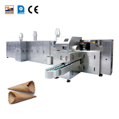 China fabricante automático del cono de la galleta del fabricante del cono de helado 1.5kw en venta