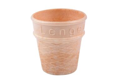 China Custom Logo Ice Cream Sugar Cone / Waffle Cone Cups OEM / ODM Services for sale