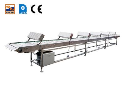 China Factory Hot Sale Stainless Steel Food Conveyor Belt Marshalling Cooling Conveyor With CE zu verkaufen