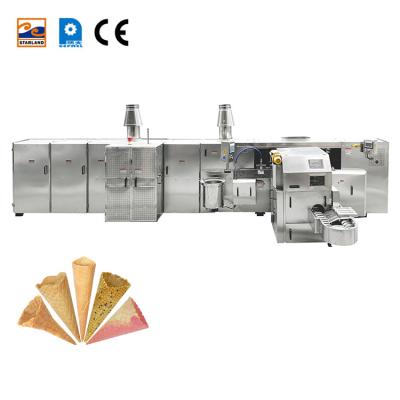 China 1,5 kW 117 Backplatten Eistütenmaschine Eistüten-Backmaschine zu verkaufen