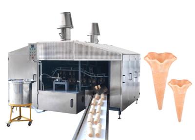 China Halb automatischer Eiscreme-Oblaten-Kegel-Hersteller-Pizza-Kegel, der Maschine herstellt zu verkaufen