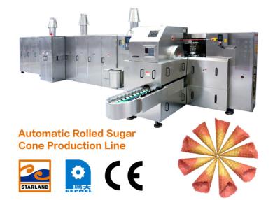 중국 에너지 절약 아이스크림 콘 굽기 기계/와플은 구른 설탕 콘 기계를 굽습니다 판매용