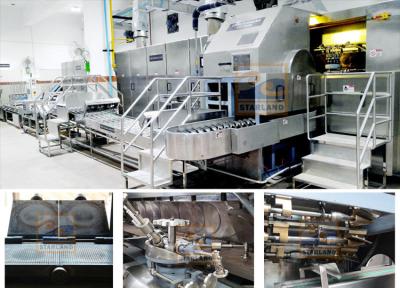 China Mit hohem Ausschuss automatischer Rollen-Sugar Cone Production Line Stainless-Stahl zu verkaufen