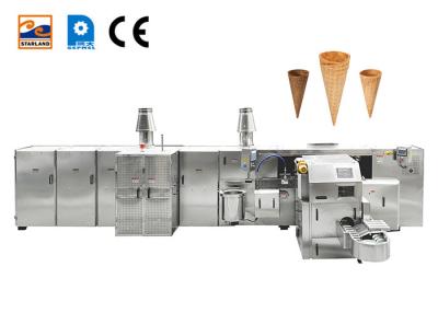 China cadena de producción multifuncional del rollo de huevo de la galleta 2.0hp 55 plantilla que cuece del pedazo 320* 240m m en venta