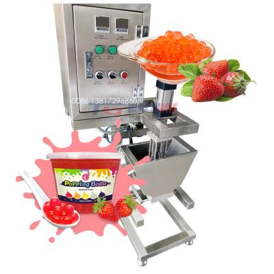 China Semi Automatic Snack Milk Tea Shop Small Jelly Pearl Konjac 3Q Ball Making Machine Agar Crystal Ball Machine for sale