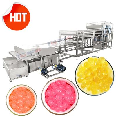 China High quality and capacity plant for factory automatic jumping boba and juice ball and agar and konjac boba machine line for sale