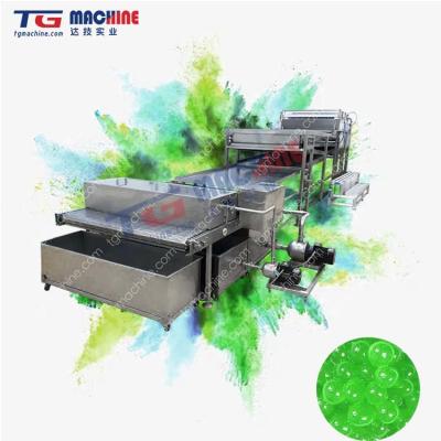 China Factory full automatic jumping boba production line juice and agar ball and konjac boba machine for sale