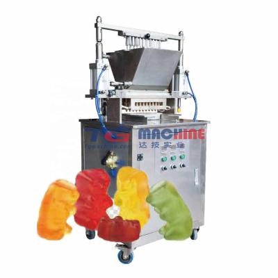 China Factory lab use small confectionery depositor for semi-automatic lollipop vitamin bear candy making machine for sale