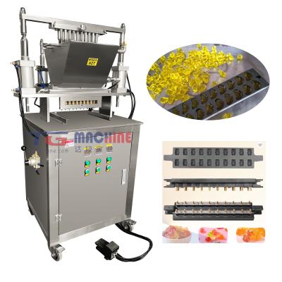 China Durable factory lab use semi-automatic coconut milk candy machine vitamin gummies bulk sugar depositor for sale