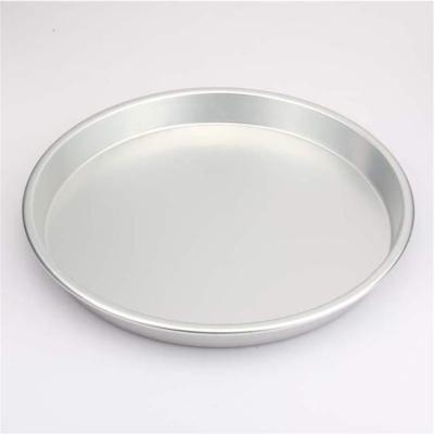 China Sustainable Nordic Anodizing Kitchen Aluminum Cake Bakeware 10 Inch Pizza Pan for sale