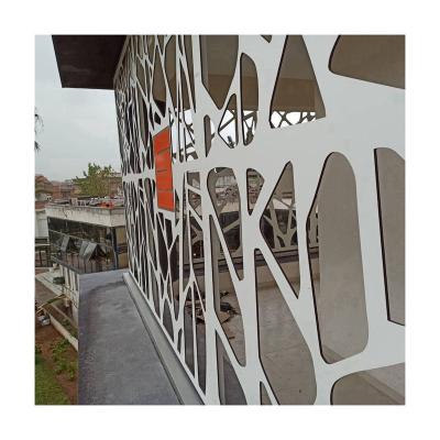 China Modern High Quality Aluminum Sheet Material Exterior Decorative Perforated Metal Panel Aluminum Composite Panels for sale