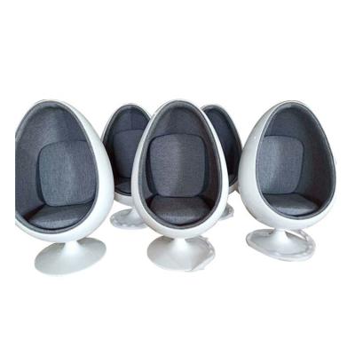 China Classic wholesale cheap nordic oval egg pod chair design living room egg shaped pod hot selling chair for sale