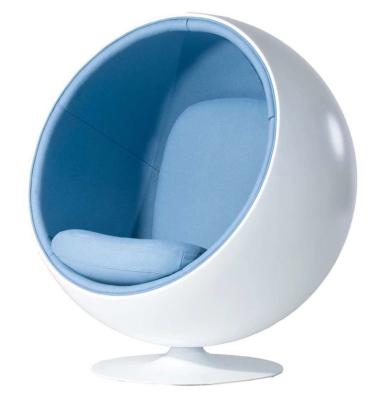 China Modern The Most Popular Live Room Kids Fiberglass Ball Chair for sale