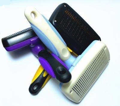 China Viable Pet Grooming Brush Hair Remover Cleaning Brush for sale