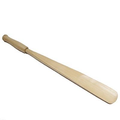 China Long Cleaning Brush Custom Logo Wooden Shoe Horn for sale