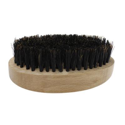 China Shaving Brush Made in Chinese Factories Oval Wooden Horse Hair Beard Brush for sale