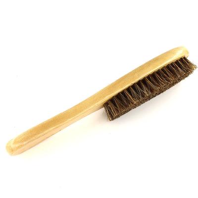 China Wooden Custom Hair Brush Viable Wholesale Custom Logo Long Handle For Clean for sale