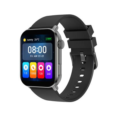 China MP3 playback BT calls metal reloj fashion smart watch for sale