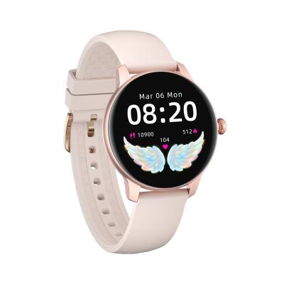 China Wholesale Smart KW30 Touch Screen Fitness Tracker Watch Smart Bracelet Round Bar Watches Women Ladies for sale