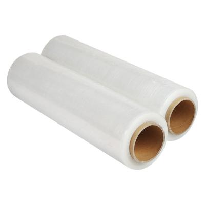 China China Manufacturer Lldpe Hand Wrapping Film Pallet Moisture Proof Stretch Film for sale