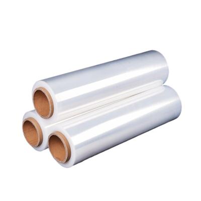 China Wholesale Factory Price Moisture Proof Hand Wrap And Machine Wrap Use Lldpe Transparent Shrink Wrap Pallet Stretch Film for sale