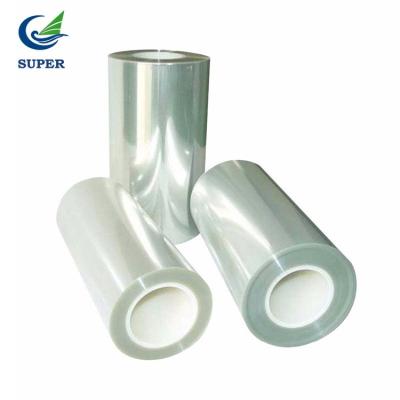 China Waterproof And Anti-scald Transparent Pet Shrink Base Film For Bottle Label for sale