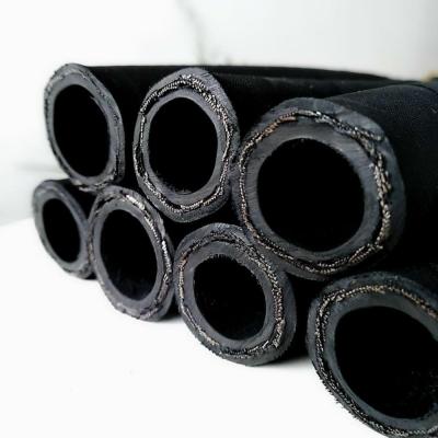 China Oil Base Hydraulic Fluids High Pressure Rubber Hose Hydraulic Rubber Hose For Excavator for sale