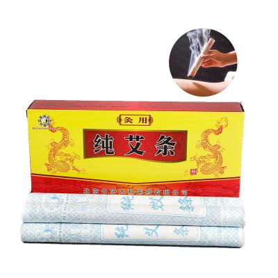 China Factory Wholesale Top Grade Natural Herbs Moxa Body Sticks Acupuncture Moxibustion Moxa Mini Pure Moxa for sale