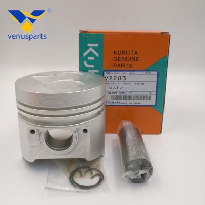 China Factory tractor kubota V2203 diesel engine piston with pin 16423-21110 for sale