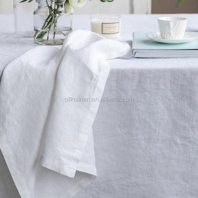 China Durable prewashed solid color100%linen napkins for restaurant for sale