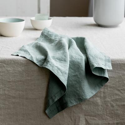 China Home Use 100% Disposable Linen Napkin For Tablecloth Cover For Indoor And Outdoor Use for sale