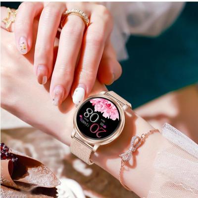 中国 1.09 inch Touch Screen Magnetic Attraction Calorie Heart Rate Blood Pressure Sleep Monitoring Smartwatch For Woman 販売のため