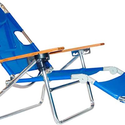 China Sustainable Outdoor Leisure Aluminum Lightweight Portable Folding Beach Chair for sale