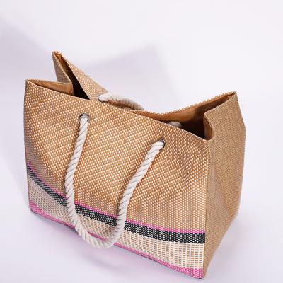 China Other Custom Fashion Ladies Beach Bag Custom Made Beach Bag Gift Sets Beach Bag Organic Cotton for sale