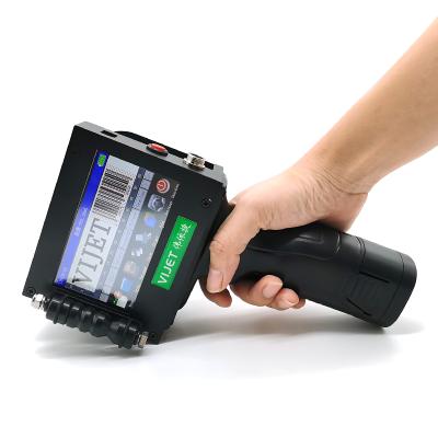 China Hand pressure tij printer barcode printer Qr code printer portable handheld inkjet for sale