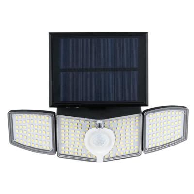 China IP54 Motion Sensor Security Transitional Solar Powered Waterproof Outdoor Wall Mounted Light for sale