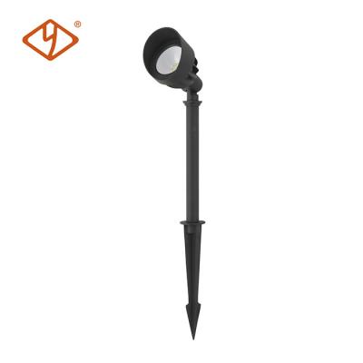 China Garden Aluminum Plastic Outdoor Copper Lawn Led RGB Garden Light Spike Led Light for sale