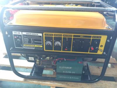 China Discount sale 5kva  portable gasoline generator  three phase key start for home use for sale