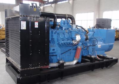 China Benz mtu 900KW diesel generator set  open type wiht brushless  factory price for sale