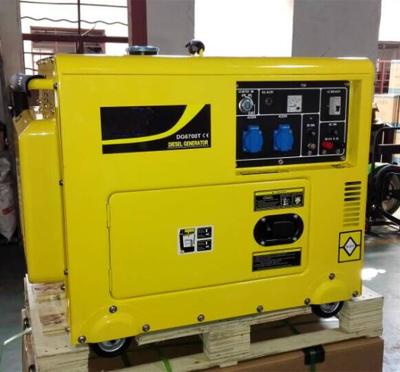 China Hot sale Small portable 3kva silent diesel generator single phase air cooling for sale